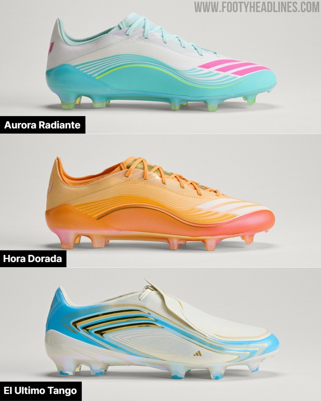 First Adidas F50 Messi 2027 Signature Boots Colors Leaked - Footy Headlines
