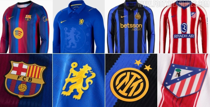 Exclusive: Nike to Release Long-Sleeve 27-28 Authentic "Match" Kits