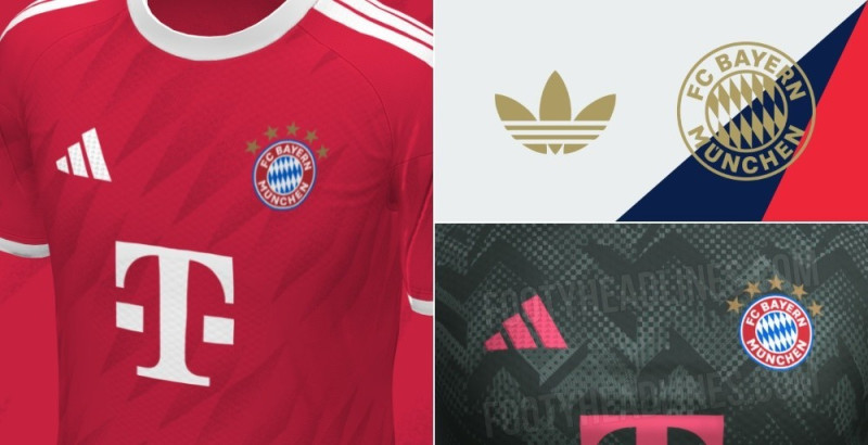 Bayern München 27-28 Home, Away & Third Kits Info Leaked