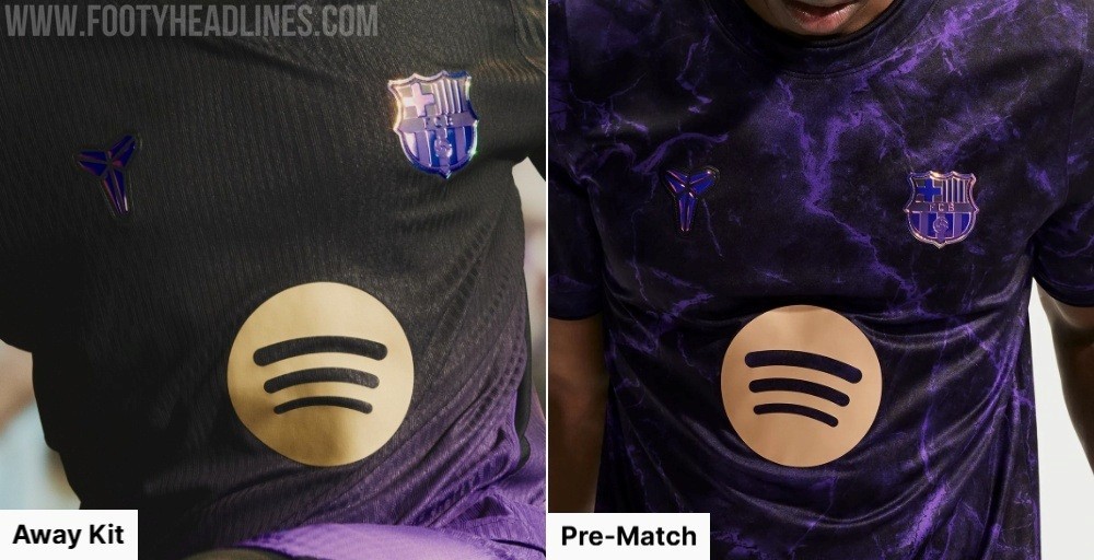 Matches Design FC Barcelona 26-27 'Mamba' Pre-Match Jersey Released - Footy Headlines
