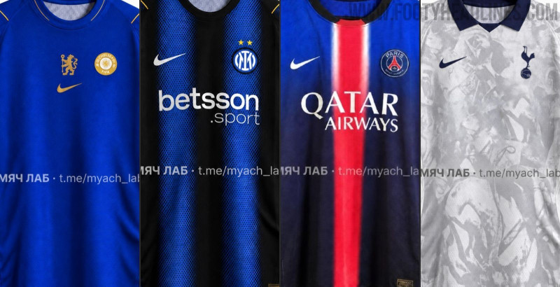 4 Nike 27-28 Home Kits Leaked