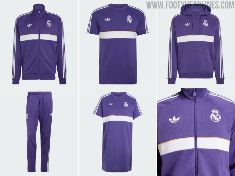 Ya está disponible la colección «Originals» morada del Real Madrid 26-27