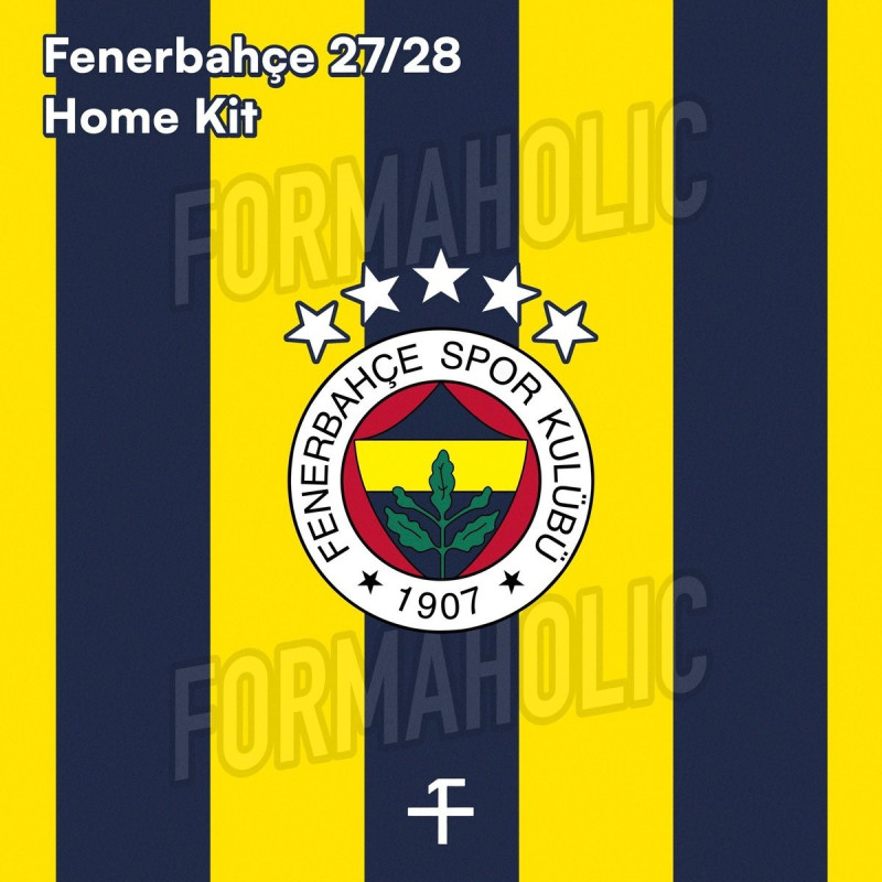 Fenerbahçe 27-28 Home Kit Info Leaked