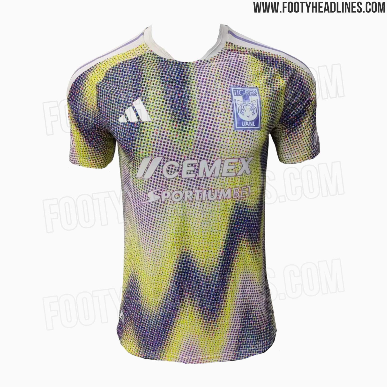 È avvenuta la filtrazione della pazzesca terza maglia dei Tigres per la stagione 26-27 - Realizzata da Adidas