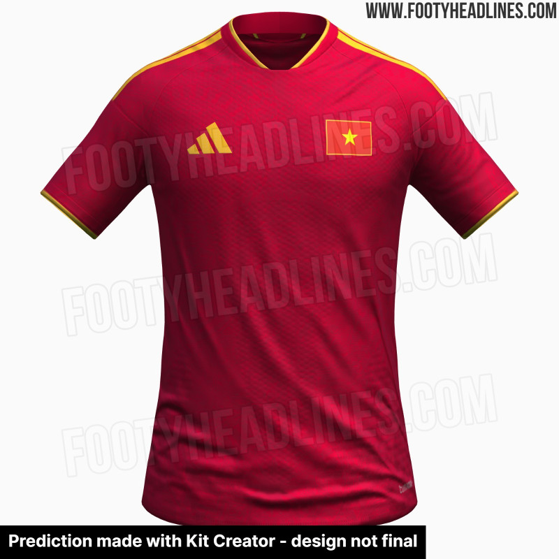Adidas Vietnam 2027 Home Kit Info Leaked + Prediction - No More Jogarbola