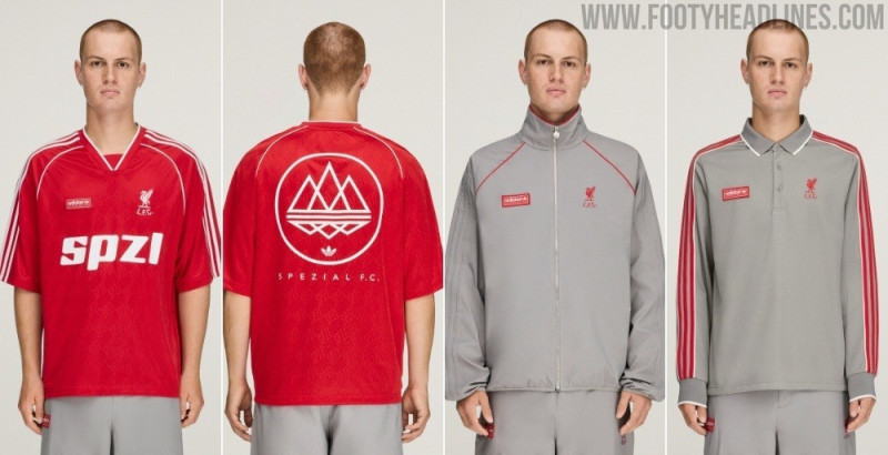 Une collection spéciale Adidas Liverpool SPZL FC a fuité