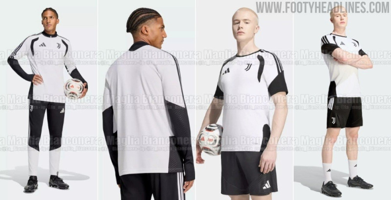 Sem rodeios: Vazou a coleção de treino Adidas Juventus 2027
