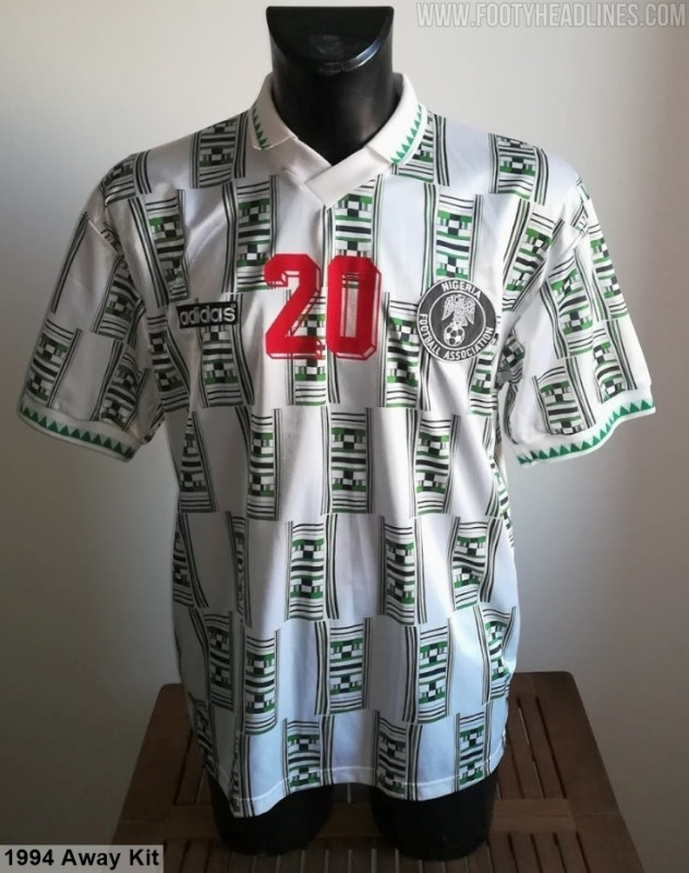 Fini Nike : le maillot extérieur Adidas du Nigeria pour 2027 rendra hommage au design des années 1990