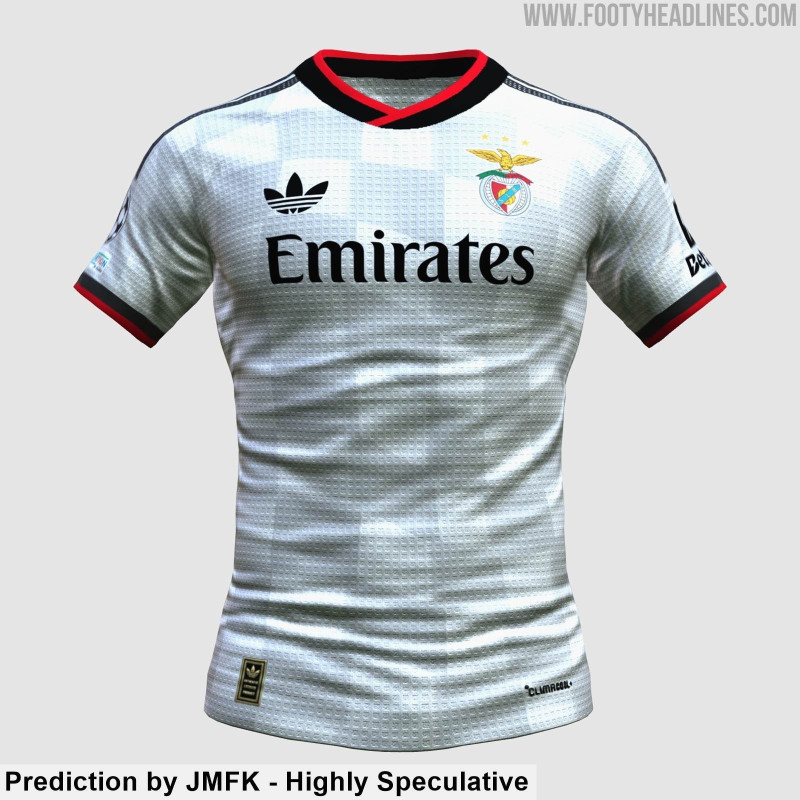 Exclusivo: Camisa reserva do Benfica para a época 27-28 vai inspirar-se na época 2008-09