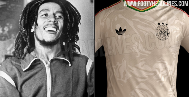 Exclusive: Adidas Bob Marley Ajax 27-28 Away Kit Design Leaked