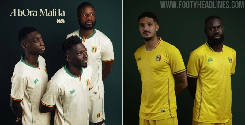 Mali 26-27 Home & Away Kits Released - First by WA Team Sport