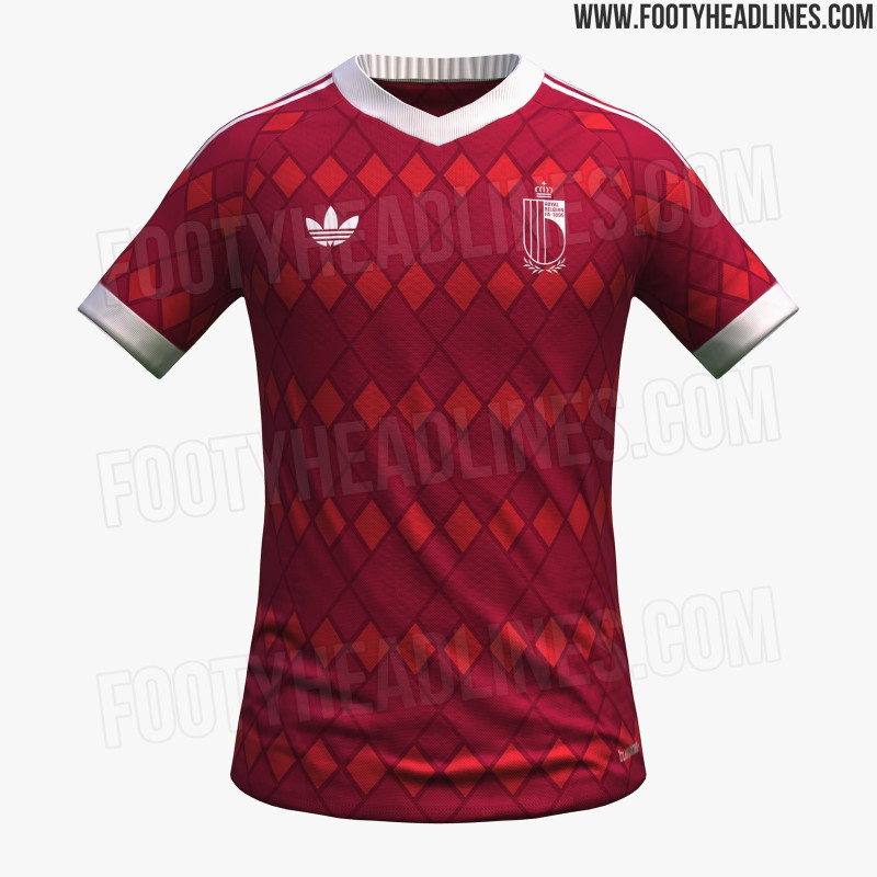 Exclusivo: Vazou o design da camisa reserva da seleção feminina da Bélgica para 2027