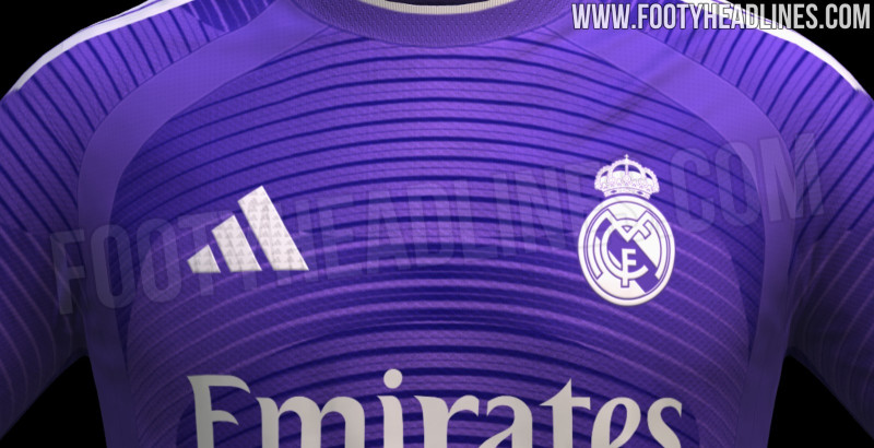 Exclusif : le design du troisième maillot du Real Madrid pour la saison 27-28 a fuité - Retour au violet