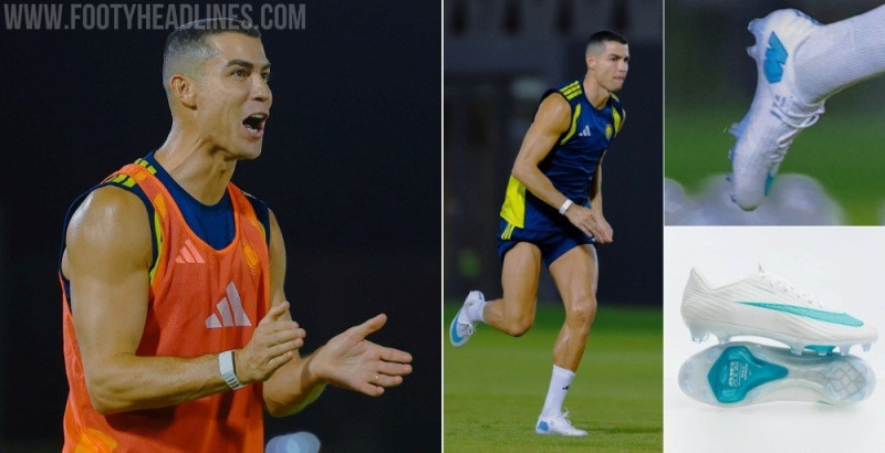 Cristiano Ronaldo vuelve a realizar el entrenamiento con las botas Nike Mercurial Superfly 11 «Bright Lights»