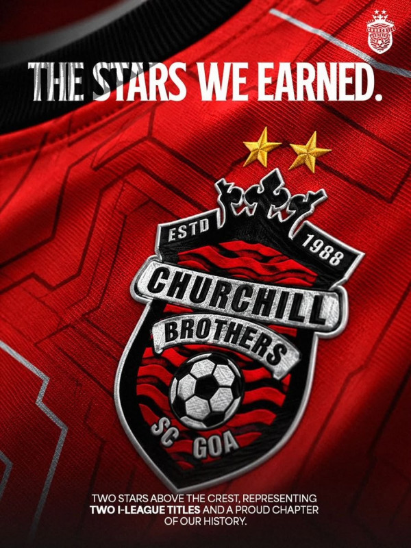 Engkish Line Pattern Churchill Brothers - Footy Headlines