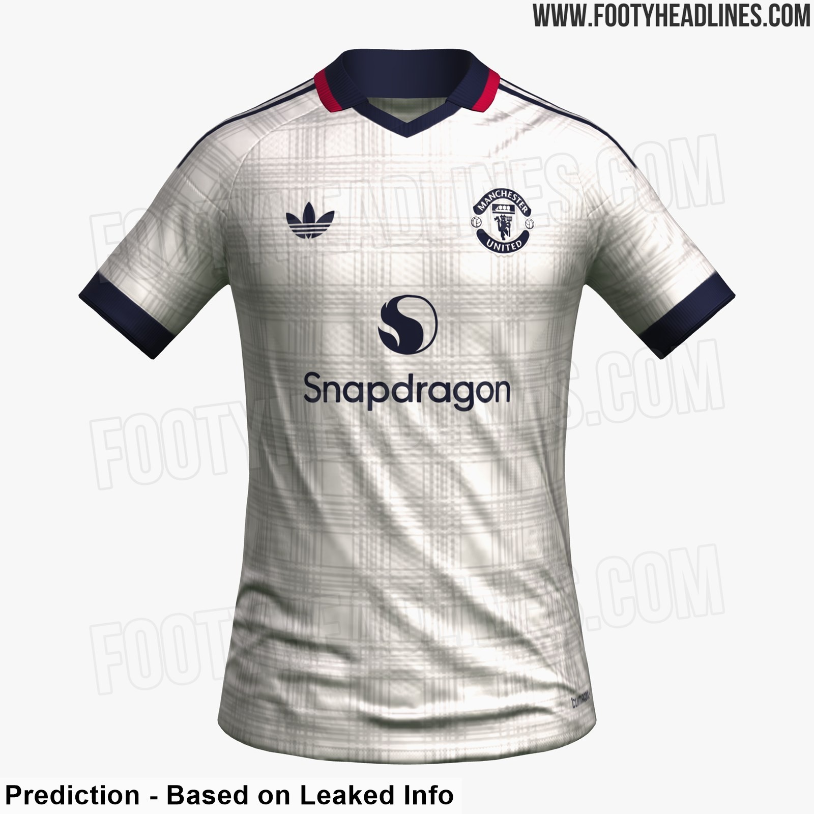 ESCLUSIVA: filtrato il design della seconda maglia del Manchester United per la stagione 27-28
