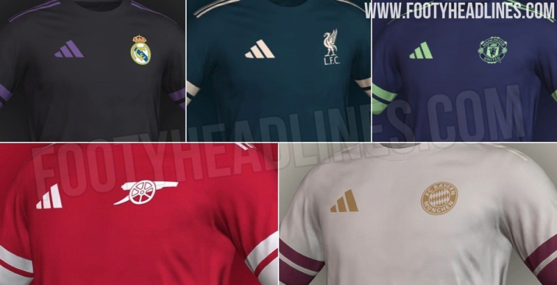 Exclusif : fuite des maillots Adidas 27-28 des équipes d'élite sur Cheap-Fan