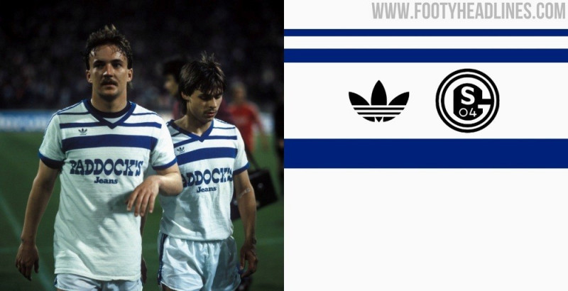 Le maillot extérieur du Schalke pour la saison 27-28 s'inspirera du maillot emblématique de 1983-85