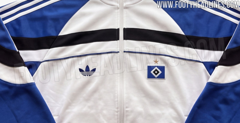 La superbe veste Trefoil Hambourg 27-28 a fuité