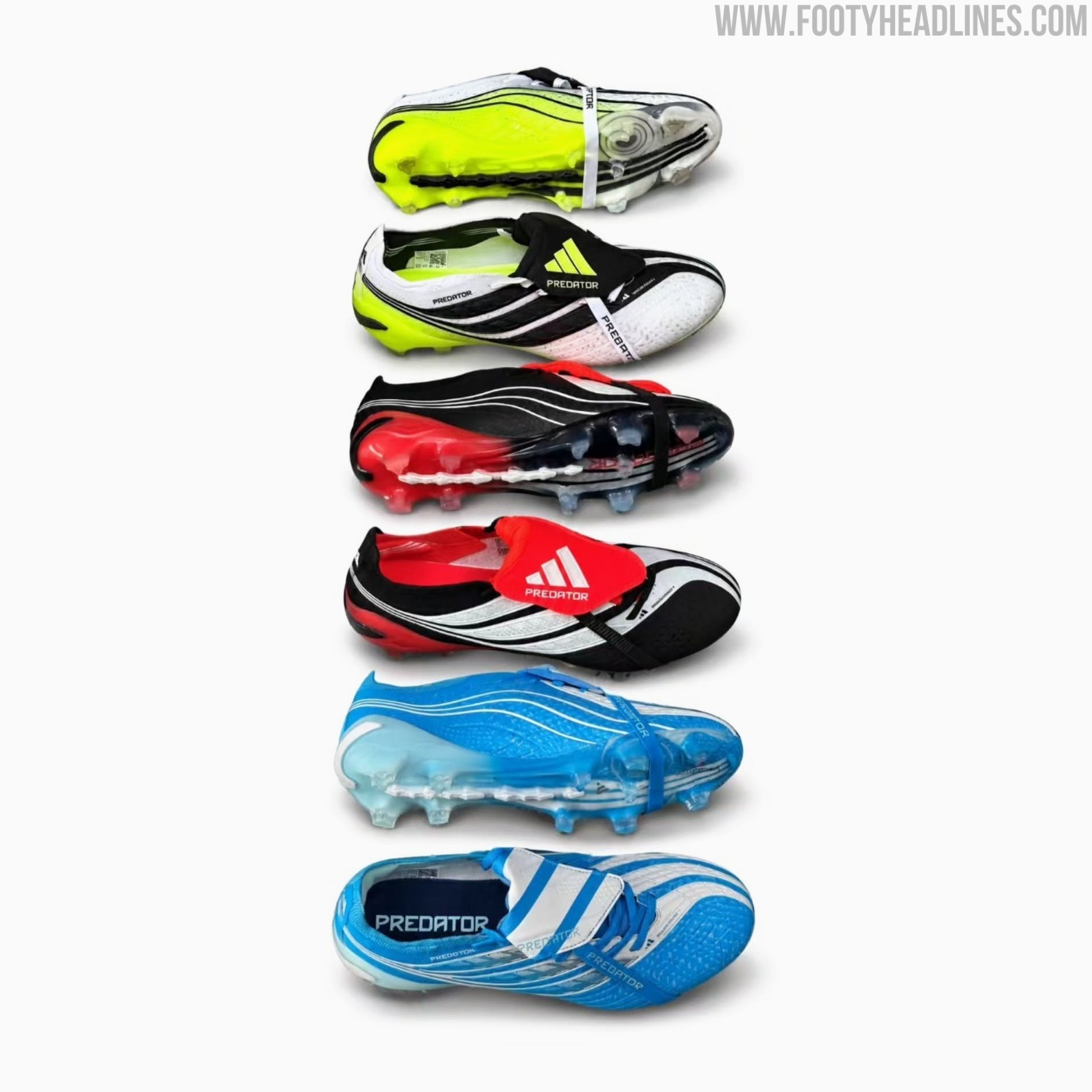Se produce la filtración de las botas Adidas Predator 27 de última generación: se revelan tres combinaciones de colores que saldrán próximamente
