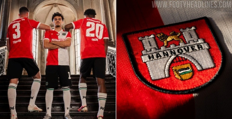 Sortie du maillot spécial du Hannover 96 26-27 - Les 80 ans de la capitale régionale