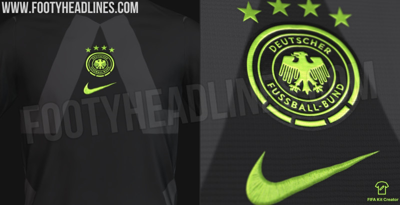 Exclusivo: Vazaam informações sobre a camisa de guarda-redes da Nike para a Alemanha em 2027 – Acabou-se a Adidas