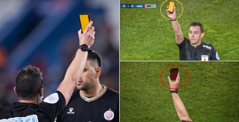 Les cartons jaunes et rouges numériques font leur entrée dans le football en Uruguay