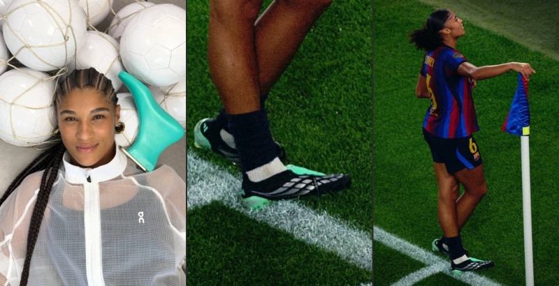 A differenza di Mbappé: l’ambasciatrice di On Sydney Schertenleib continua a indossare le scarpe Adidas Predator