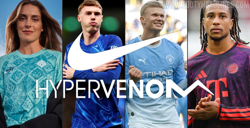 Exclusivo: Haaland, Palmer, Olise e Putellas vão ser os rostos principais da Nike Hypervenom de 2027