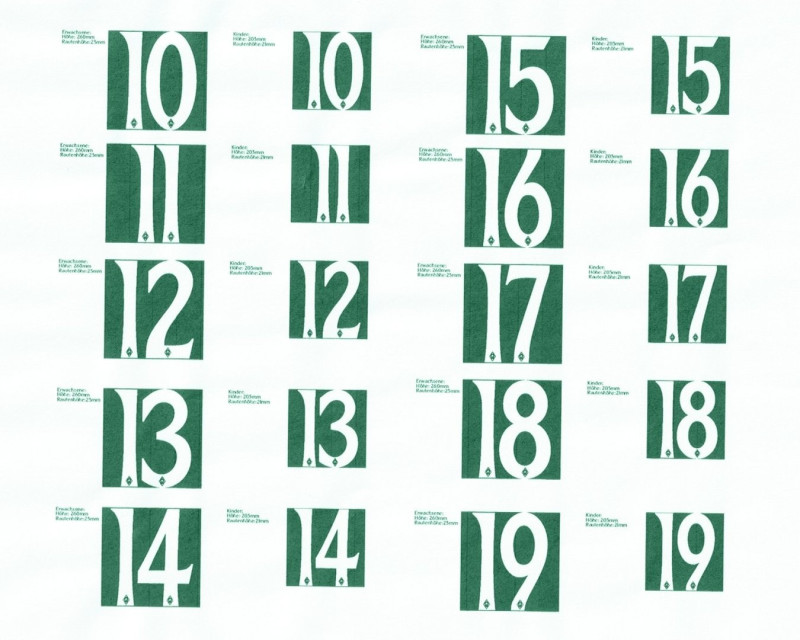 Diamante incrustado: el Bremen presenta una tipografía a medida para su camiseta de edición especial