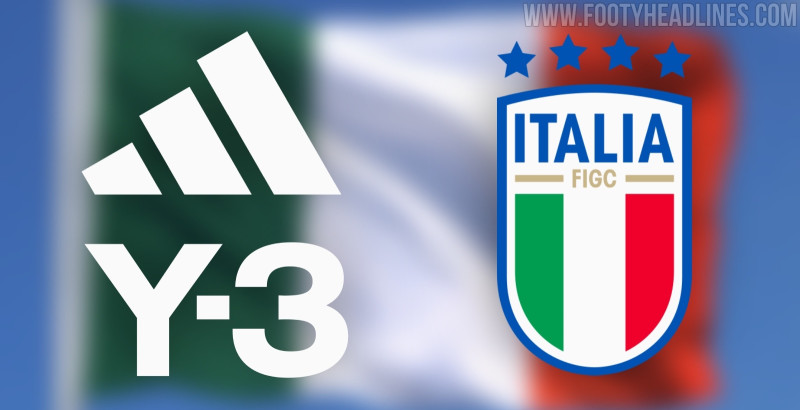 Exclusiva: Adidas lanzará la tercera camiseta de Italia Y-3 Yamamoto en 2027