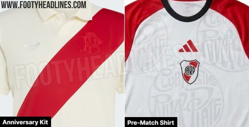È avvenuta la filtrazione della maglia pre-partita del River Plate 26-27 per il 125° anniversario