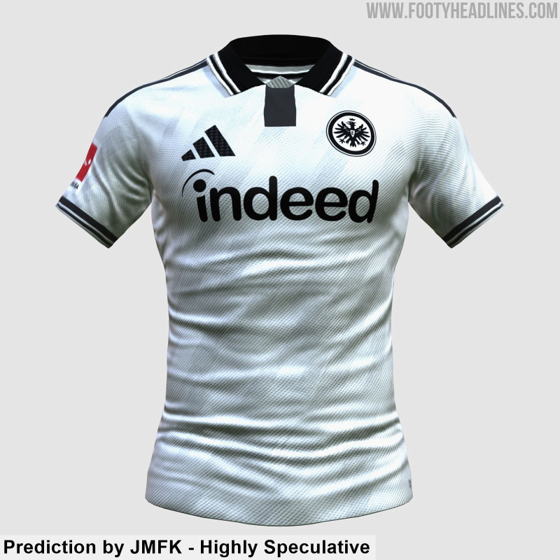 Filtrate le informazioni sulla prima maglia dell’Eintracht Francoforte per la stagione 27-28: ritorno al bianco