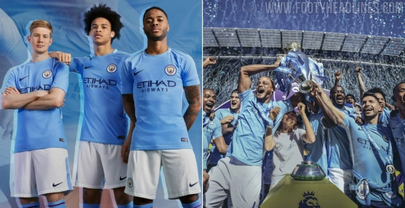 Exclusiva: la camiseta local del Manchester City para la temporada 27-28 rendirá homenaje a la temporada de los «Centurions» de los 100 puntos