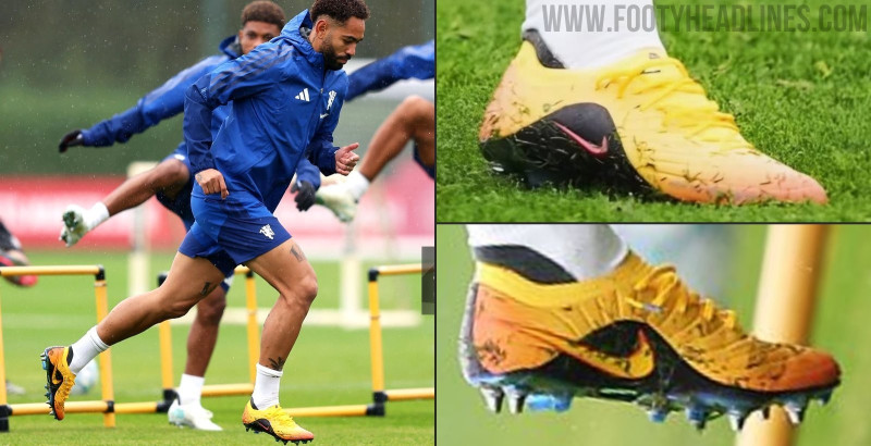 Chuteiras Nike Tiempo Maestro ainda não lançadas avistadas nos pés de Matheus Cunha