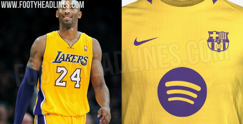 Exclusiva: la camiseta visitante del FC Barcelona para la temporada 27-28 será un auténtico homenaje a los Lakers