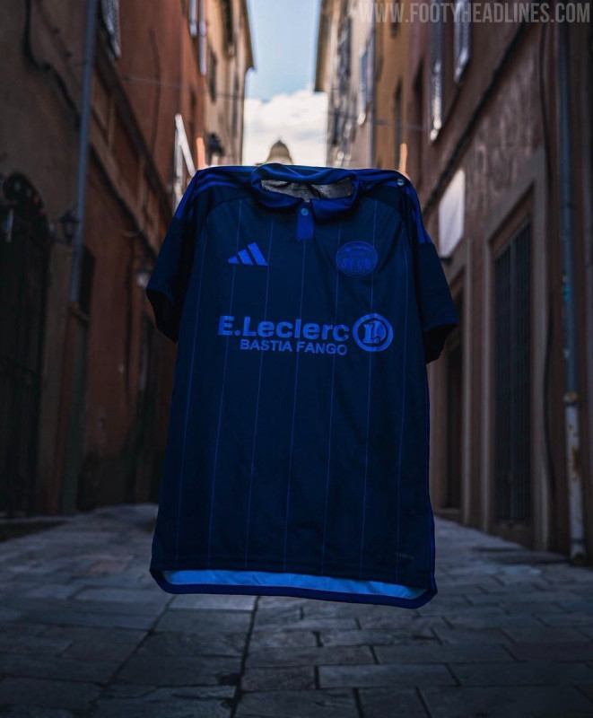 SC Bastia 26-27 Third Kit Released