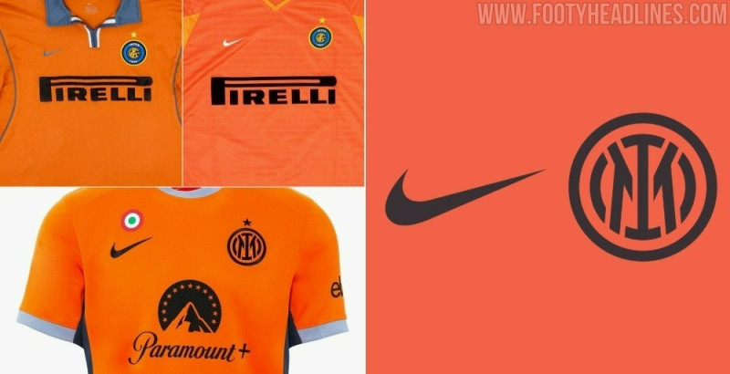 Exclusivité : le troisième maillot de l'Inter Milan pour la saison 27-28 revient à la couleur orange