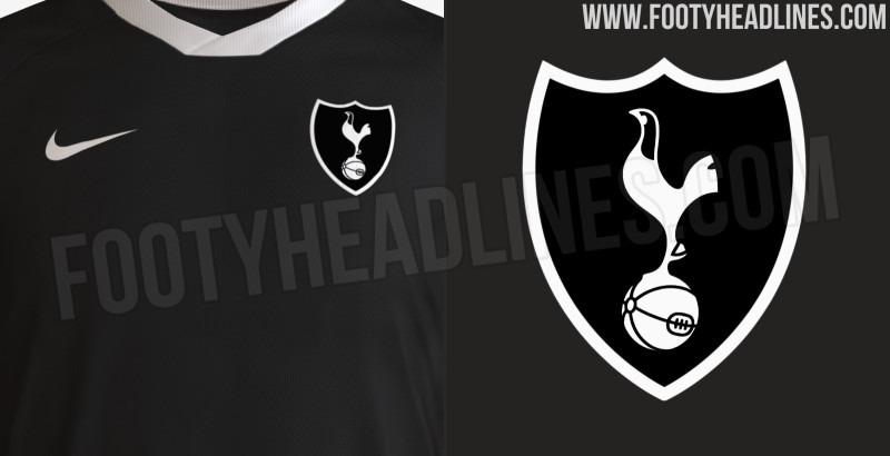 Exclusiva: la tercera camiseta del Tottenham para la temporada 27-28 será en blanco y negro; podría incluir el escudo con el escudo del club