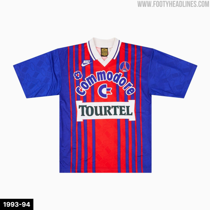 PSG vai trazer de volta o famoso design com gradiente de 1993-94 para a camisa lifestyle da época 27-28