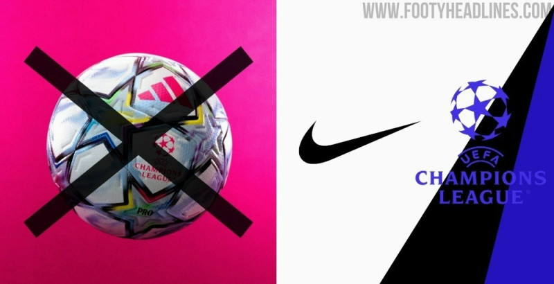 Fini Adidas : les couleurs du ballon Nike pour la Ligue des champions 27-28 ont fait l'objet d'une fuite