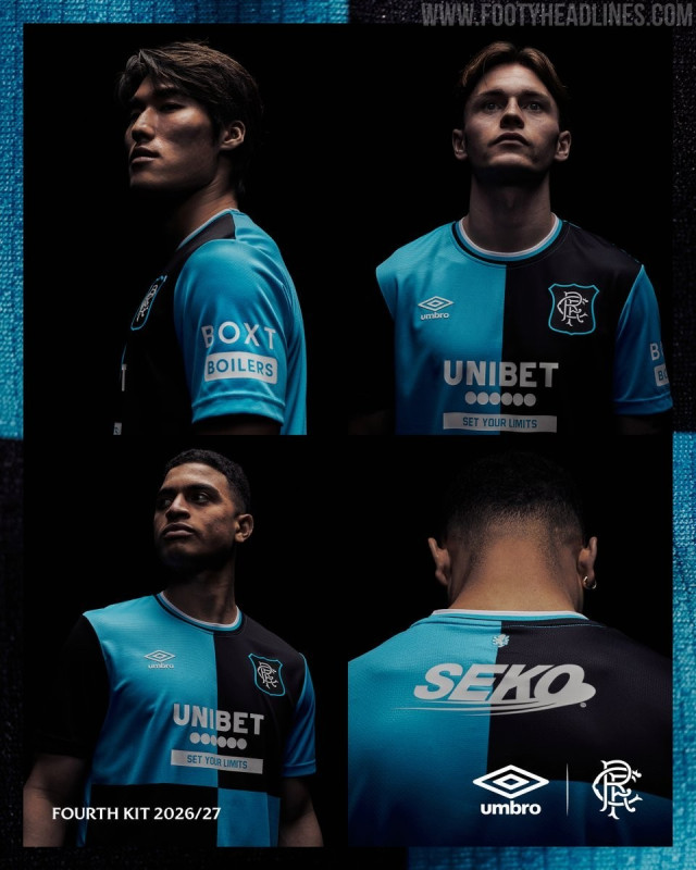 Rangers 26-27 Fourth Kit Released