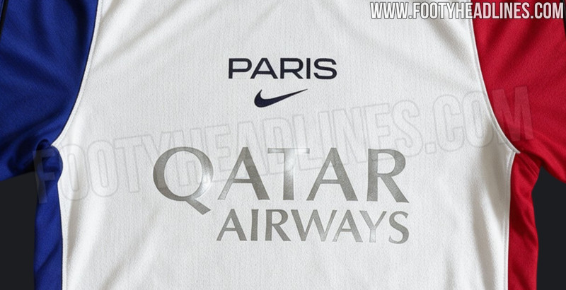 Esclusiva: filtrata la straordinaria maglia da allenamento del PSG 27-28