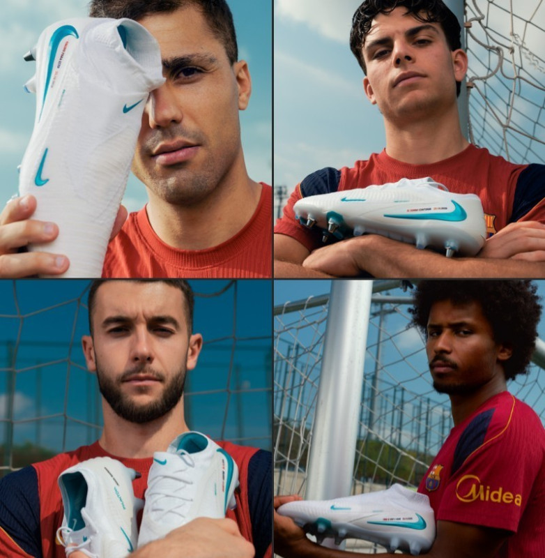 Nike svela le scarpe da calcio personalizzate per il Barcellona in vista dell’El Clásico