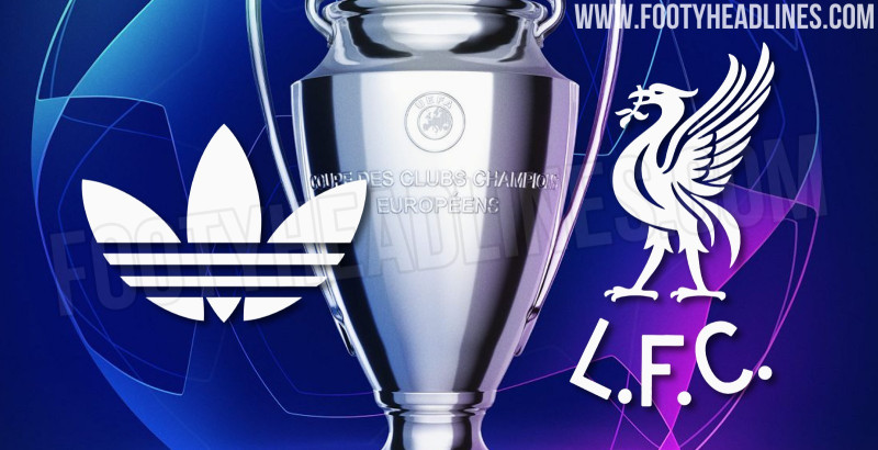 Exclusivo: Adidas vai lançar a camisa europeia do Liverpool para a época 27-28
