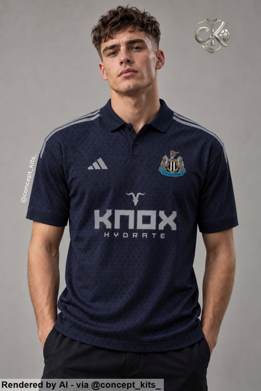 Exclusivité : le troisième maillot 27-28 de Newcastle United sera « Night Navy »
