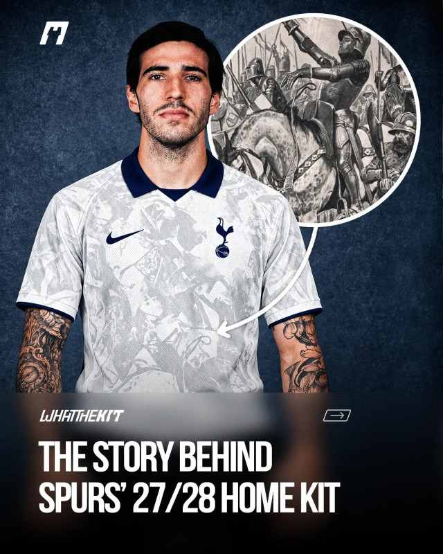 Tottenham 27-28 Home Kit Leaked - Tribute to Sir Henry Percy (Harry Hotspur)
