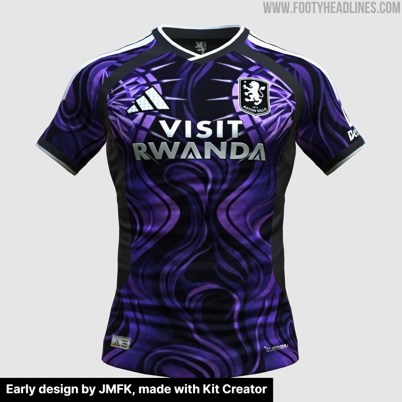 Des infos sur le troisième maillot d'Aston Villa 27-28 ont fuité – un vrai bijou en perspective ?