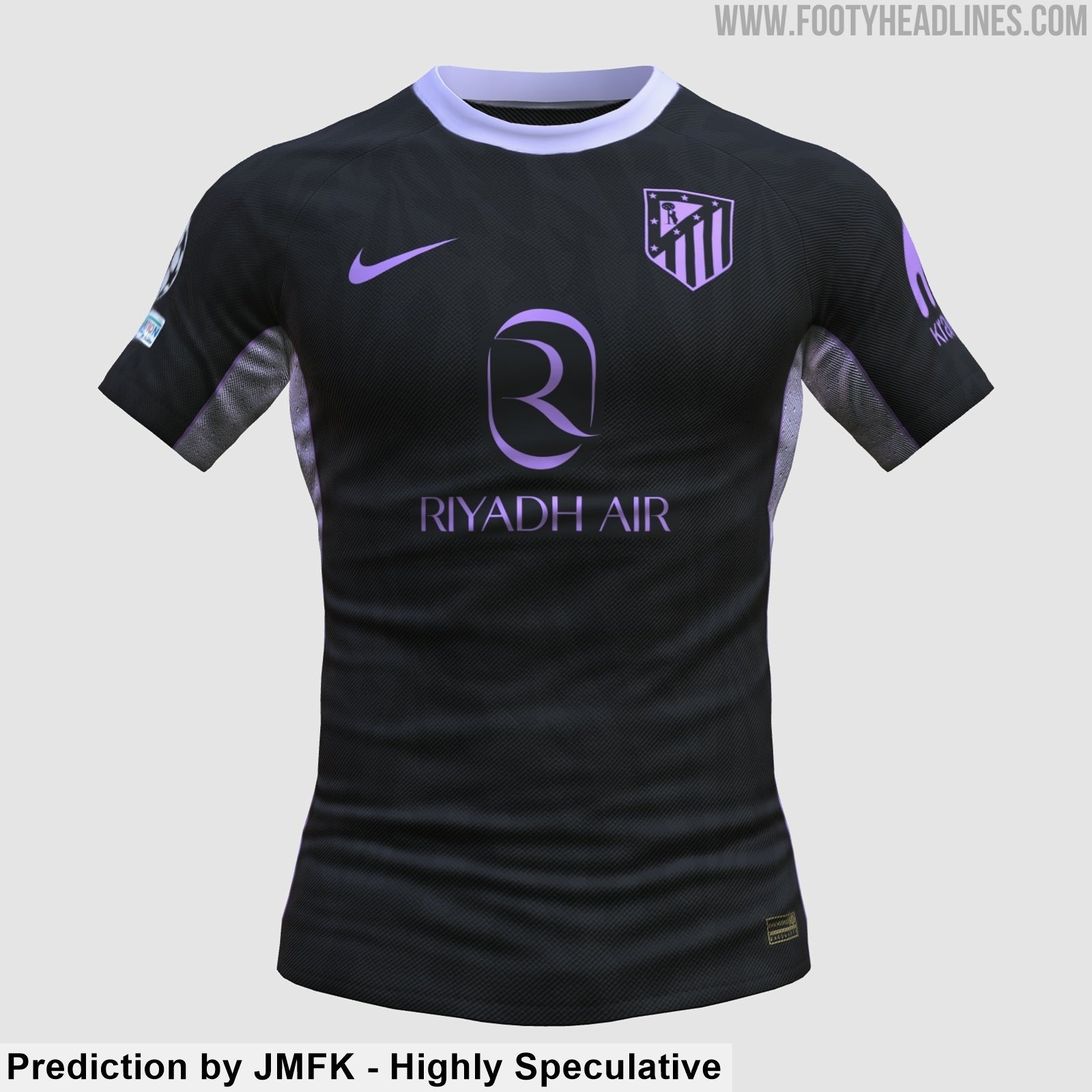 Filtrati i colori della terza maglia dell’Atlético Madrid 27-28