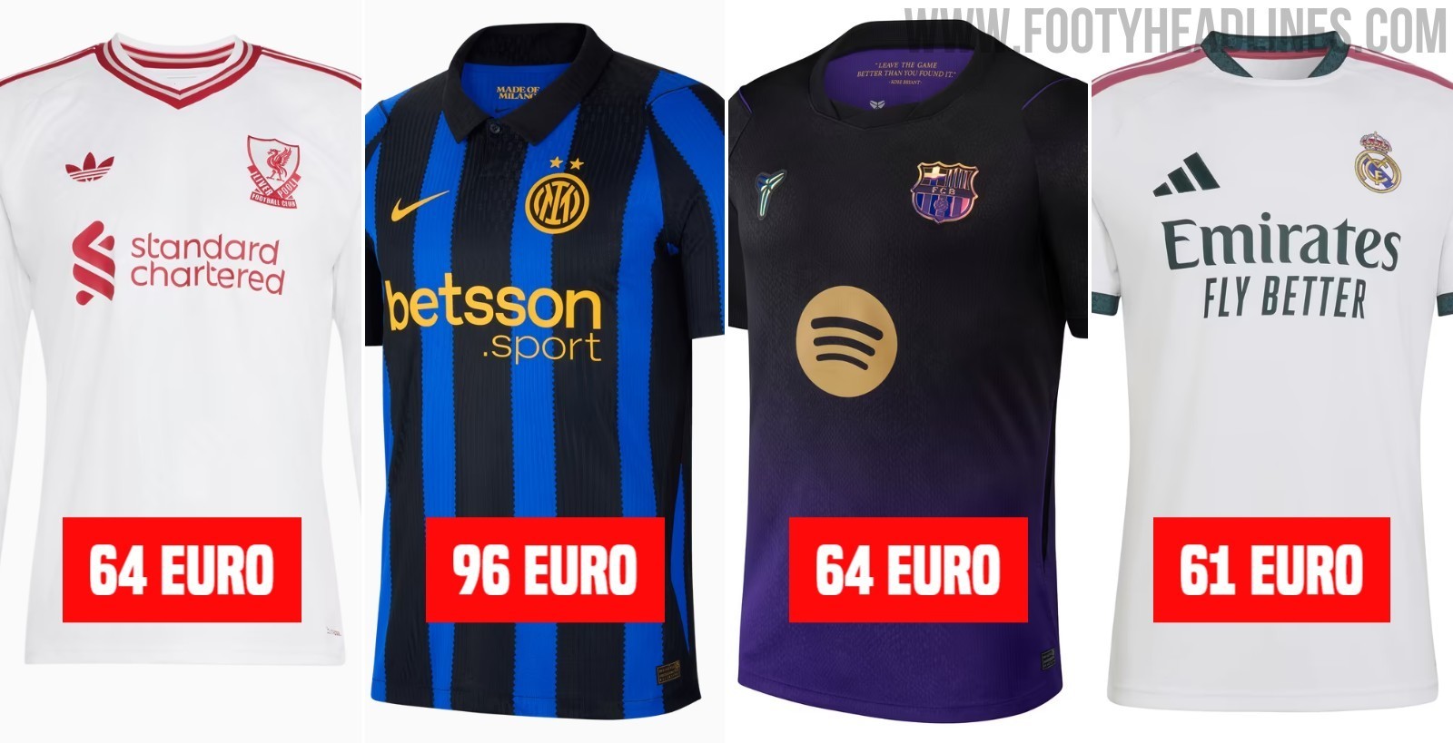 Sconto pazzesco del 40% su 40 maglie della stagione 26-27: Barcellona, Real Madrid, Liverpool e altre ancora